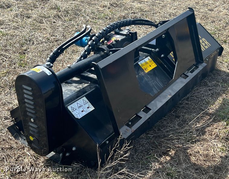 image for item KR9425 2022 Mower King SSEFGC175  skid steer flail mower