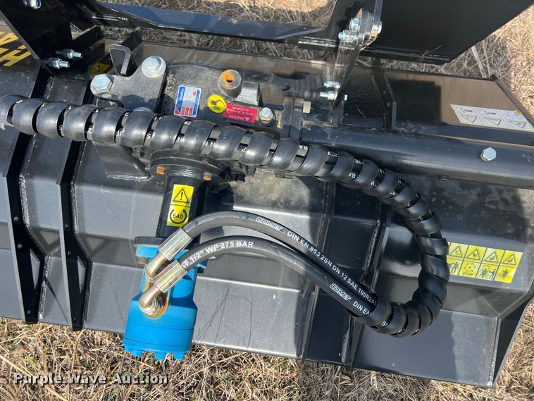 image for item KR9425 2022 Mower King SSEFGC175  skid steer flail mower