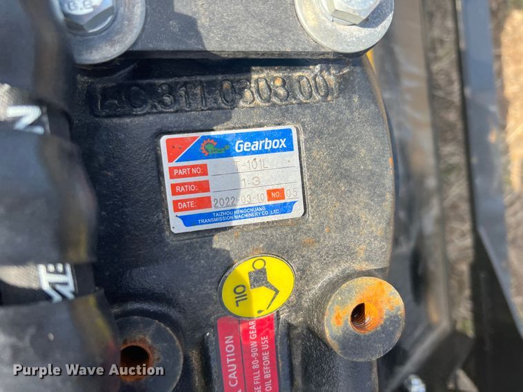 image for item KR9425 2022 Mower King SSEFGC175  skid steer flail mower