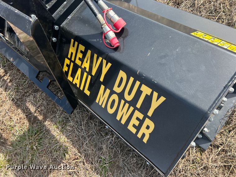 image for item KR9425 2022 Mower King SSEFGC175  skid steer flail mower