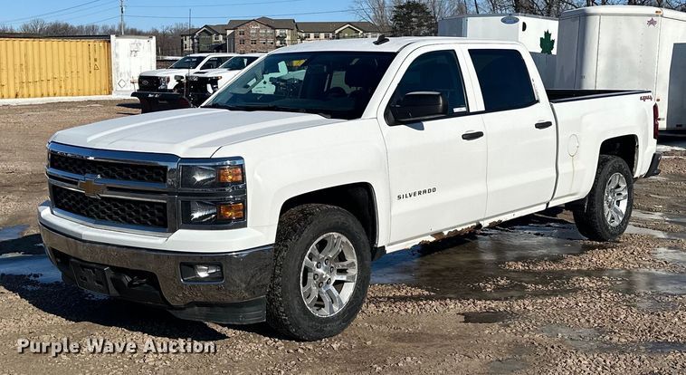 image for item KU9862 2014 Chevrolet Silverado 1500  Crew Cab pickup truck