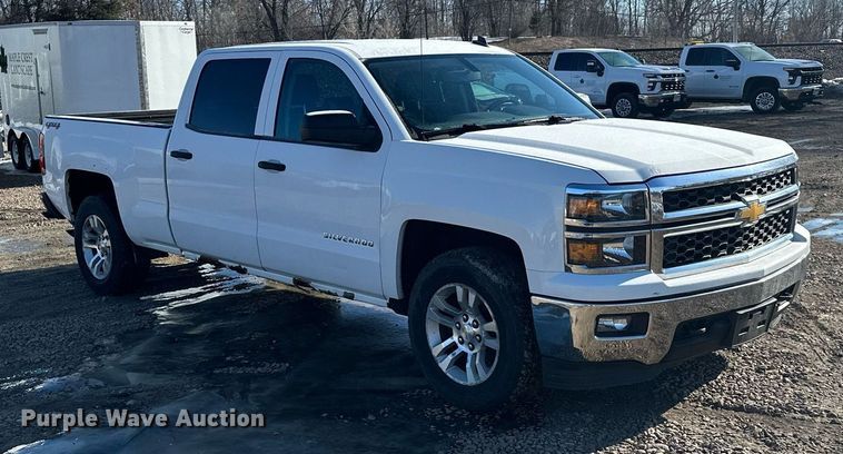 image for item KU9862 2014 Chevrolet Silverado 1500  Crew Cab pickup truck