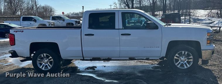 image for item KU9862 2014 Chevrolet Silverado 1500  Crew Cab pickup truck