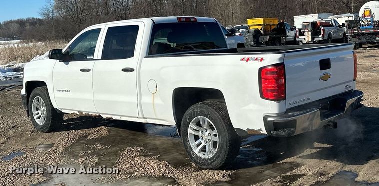 image for item KU9862 2014 Chevrolet Silverado 1500  Crew Cab pickup truck