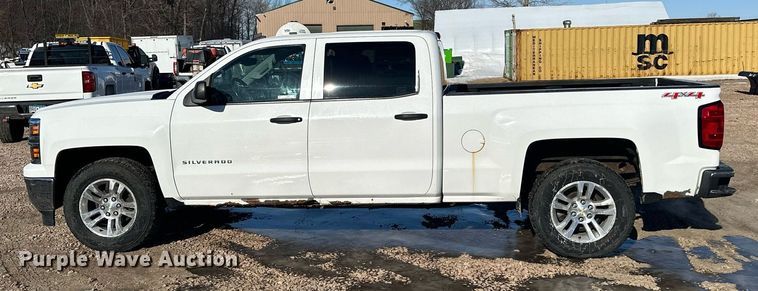 image for item KU9862 2014 Chevrolet Silverado 1500  Crew Cab pickup truck