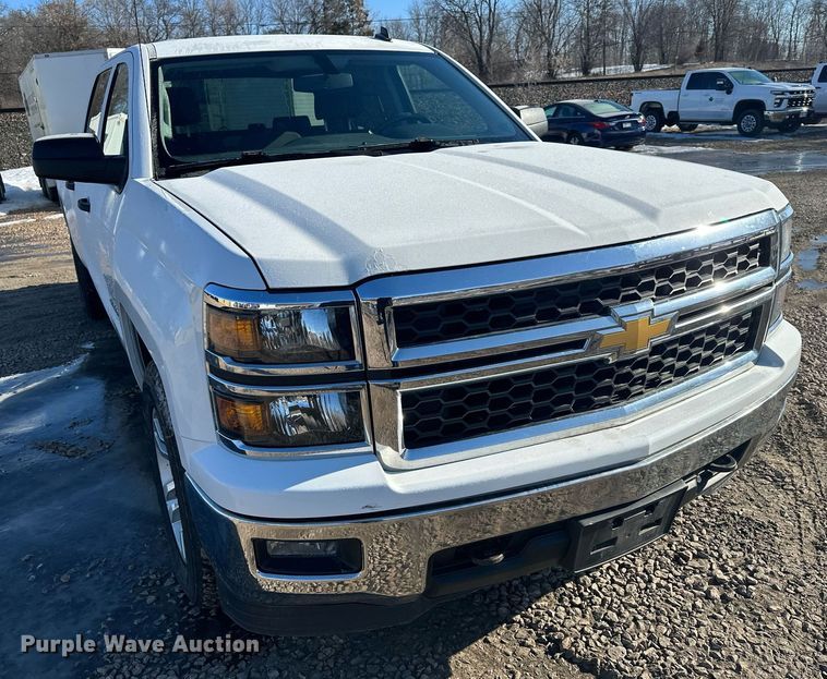 image for item KU9862 2014 Chevrolet Silverado 1500  Crew Cab pickup truck