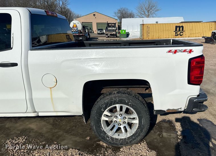 image for item KU9862 2014 Chevrolet Silverado 1500  Crew Cab pickup truck
