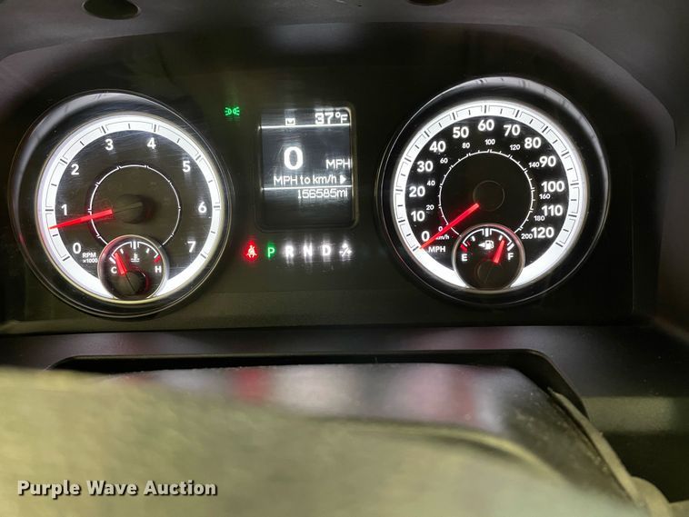 image for item KU9863 2014 Dodge Ram 1500  Quad Cab pickup truck