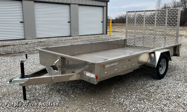 image for item LA9844 2022 Belmont AIR8112  utility trailer
