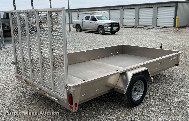 image for item LA9844 2022 Belmont AIR8112  utility trailer