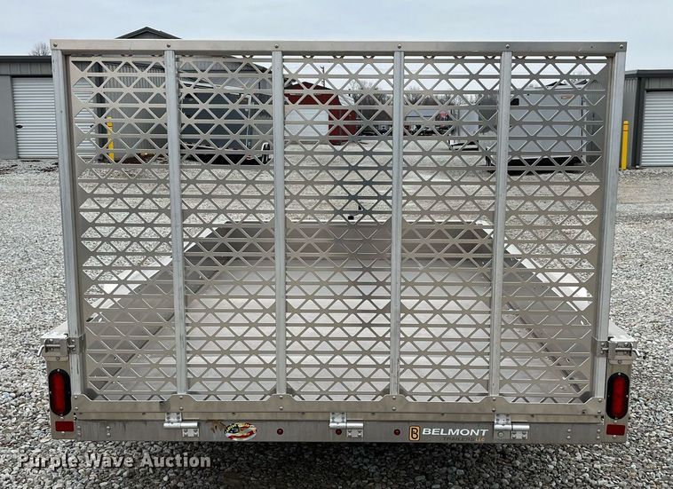 image for item LA9844 2022 Belmont AIR8112  utility trailer