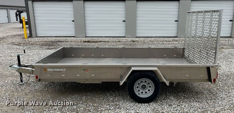 image for item LA9844 2022 Belmont AIR8112  utility trailer