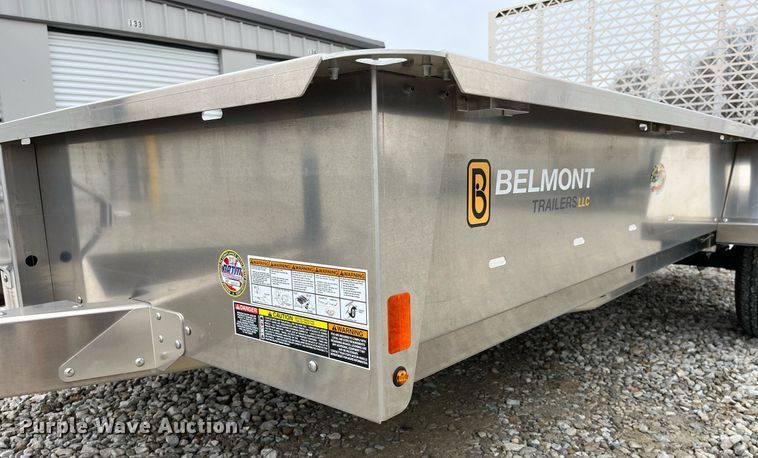 image for item LA9844 2022 Belmont AIR8112  utility trailer