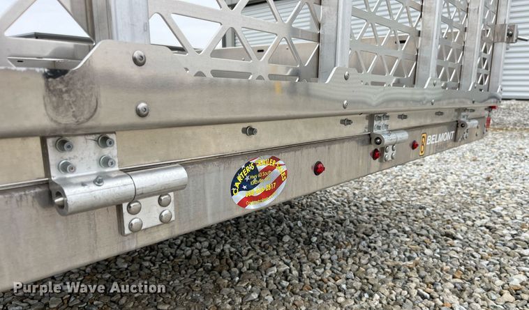 image for item LA9844 2022 Belmont AIR8112  utility trailer