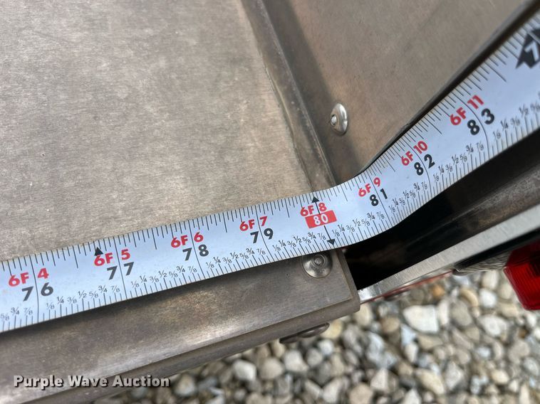 image for item LA9844 2022 Belmont AIR8112  utility trailer