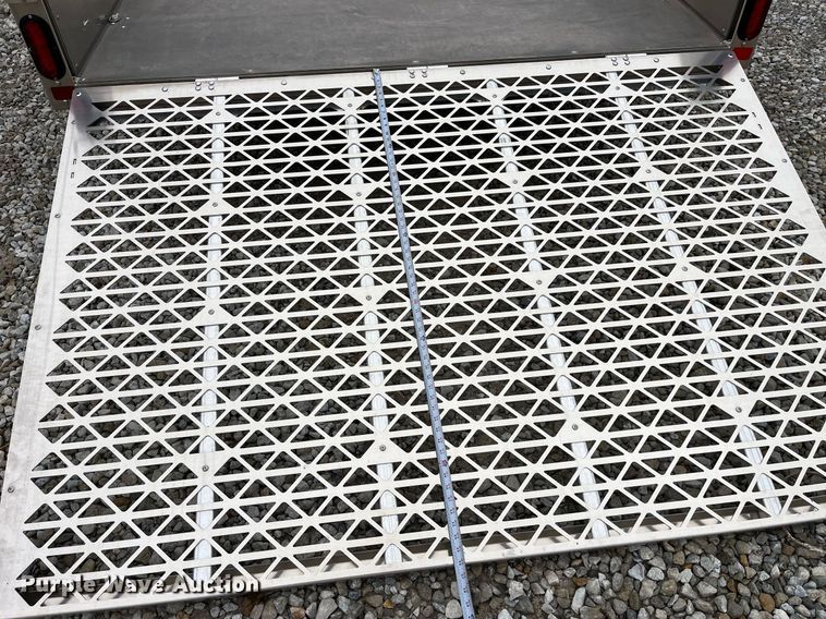 image for item LA9844 2022 Belmont AIR8112  utility trailer