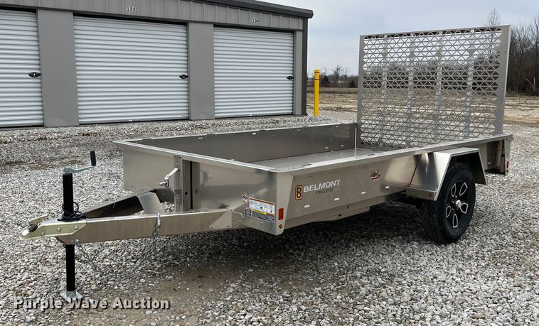 image for item LA9845 2022 Belmont AIR7310  utility trailer