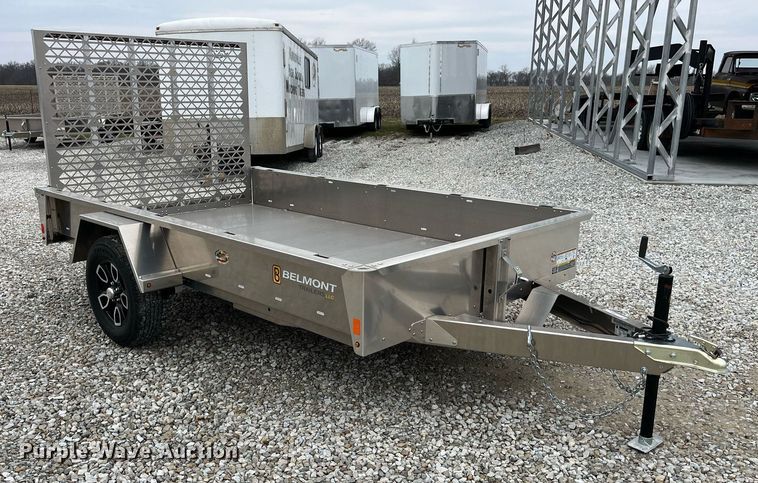 image for item LA9845 2022 Belmont AIR7310  utility trailer