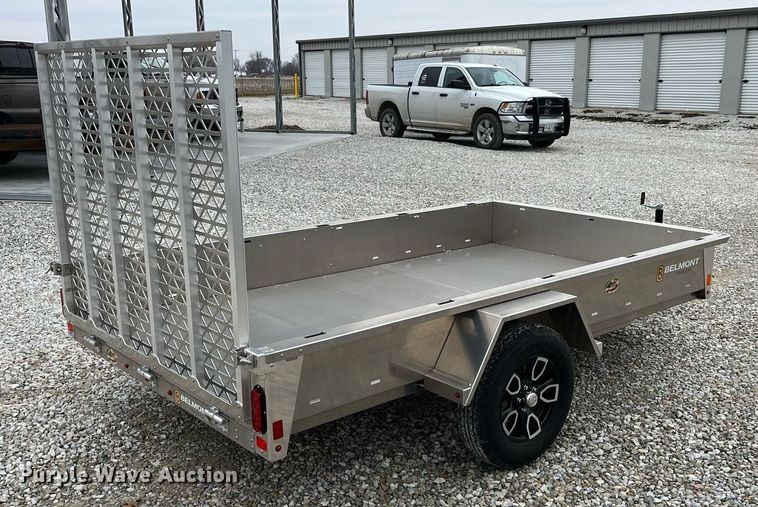 image for item LA9845 2022 Belmont AIR7310  utility trailer