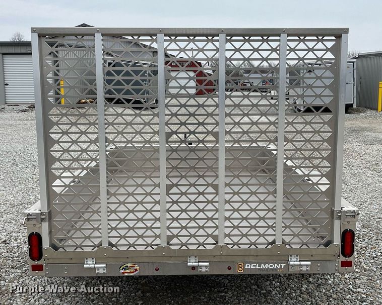 image for item LA9845 2022 Belmont AIR7310  utility trailer