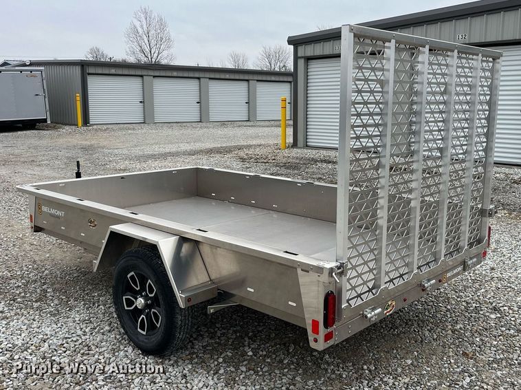 image for item LA9845 2022 Belmont AIR7310  utility trailer
