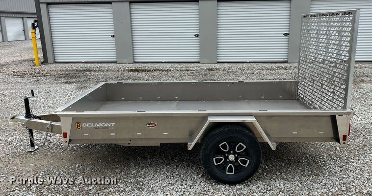 image for item LA9845 2022 Belmont AIR7310  utility trailer