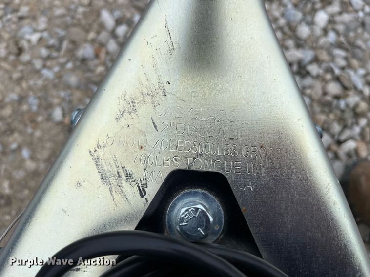 image for item LA9845 2022 Belmont AIR7310  utility trailer