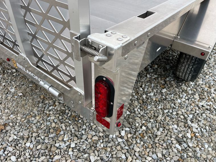 image for item LA9845 2022 Belmont AIR7310  utility trailer