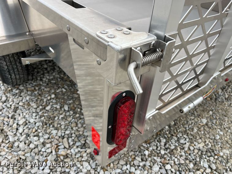 image for item LA9845 2022 Belmont AIR7310  utility trailer