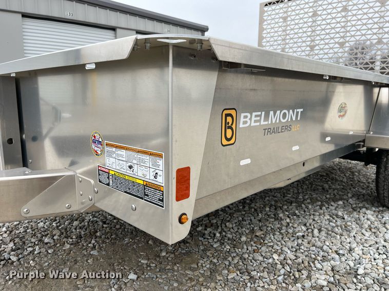 image for item LA9845 2022 Belmont AIR7310  utility trailer