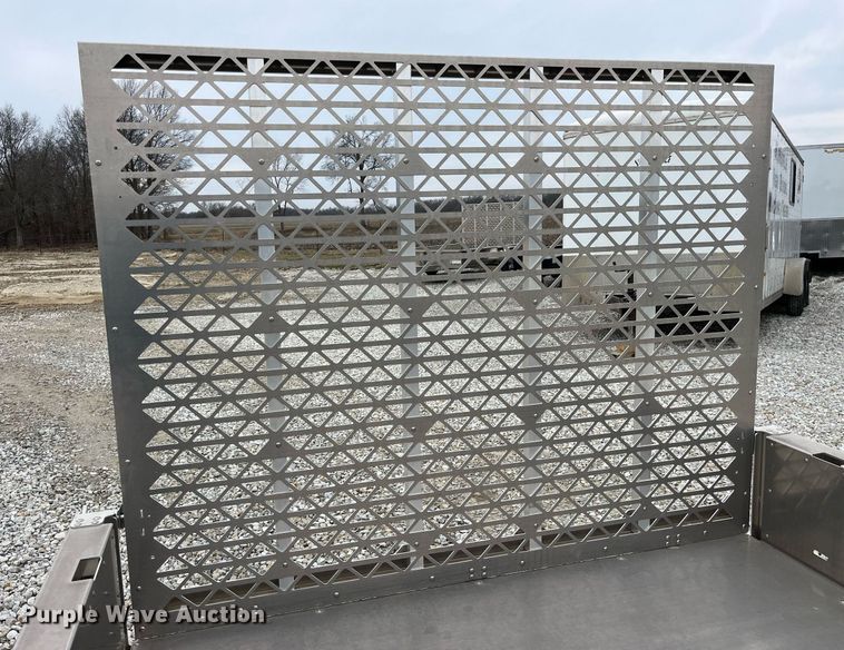 image for item LA9845 2022 Belmont AIR7310  utility trailer