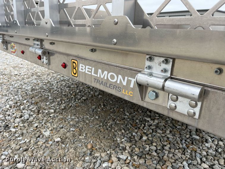 image for item LA9845 2022 Belmont AIR7310  utility trailer