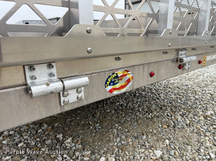 image for item LA9845 2022 Belmont AIR7310  utility trailer
