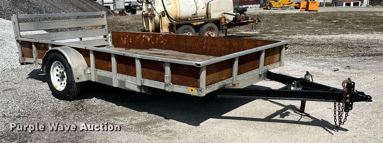 image for item LA9850 2023 Shop built  utility trailer
