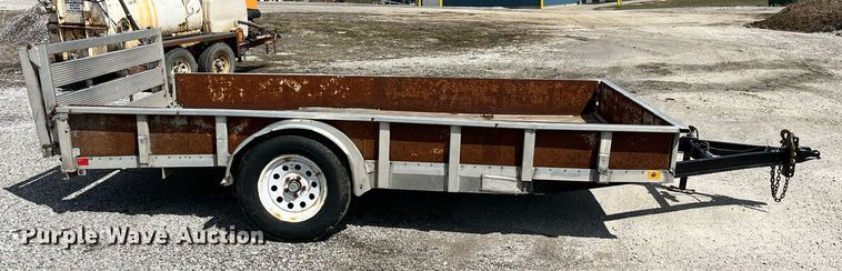 image for item LA9850 2023 Shop built  utility trailer