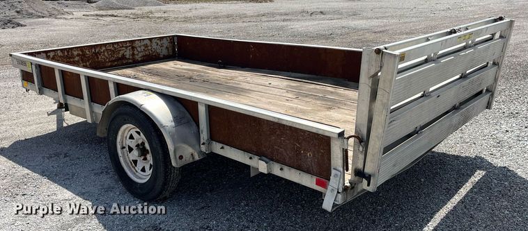 image for item LA9850 2023 Shop built  utility trailer