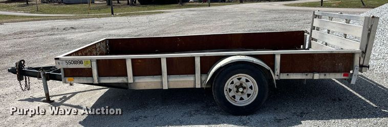 image for item LA9850 2023 Shop built  utility trailer