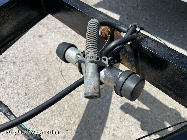 image for item LA9850 2023 Shop built  utility trailer