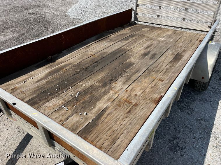 image for item LA9850 2023 Shop built  utility trailer