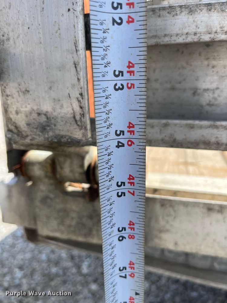 image for item LA9850 2023 Shop built  utility trailer