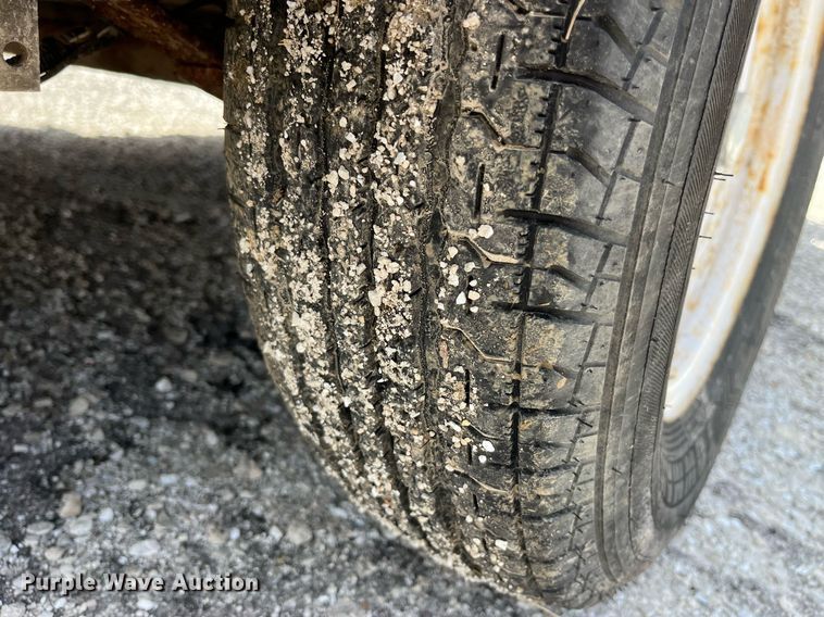 image for item LA9850 2023 Shop built  utility trailer