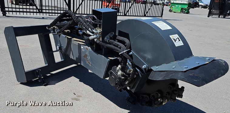 image for item LE9293 2023 Handy Attachments HSSG24X  skid steer stump grinder