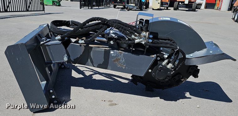 image for item LE9293 2023 Handy Attachments HSSG24X  skid steer stump grinder