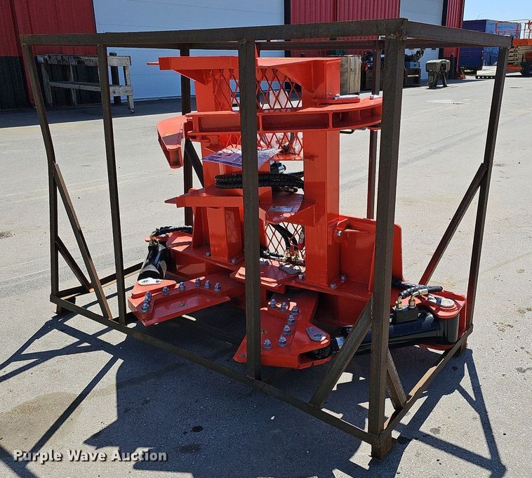 image for item LE9304 2022 Top Cat SSDFM60  skid steer tree shear