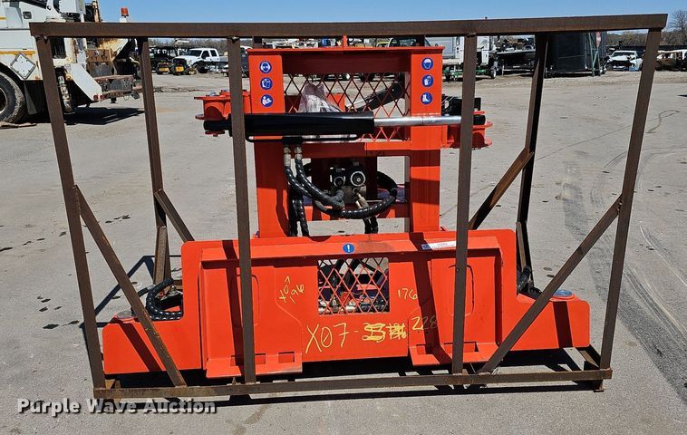 image for item LE9304 2022 Top Cat SSDFM60  skid steer tree shear