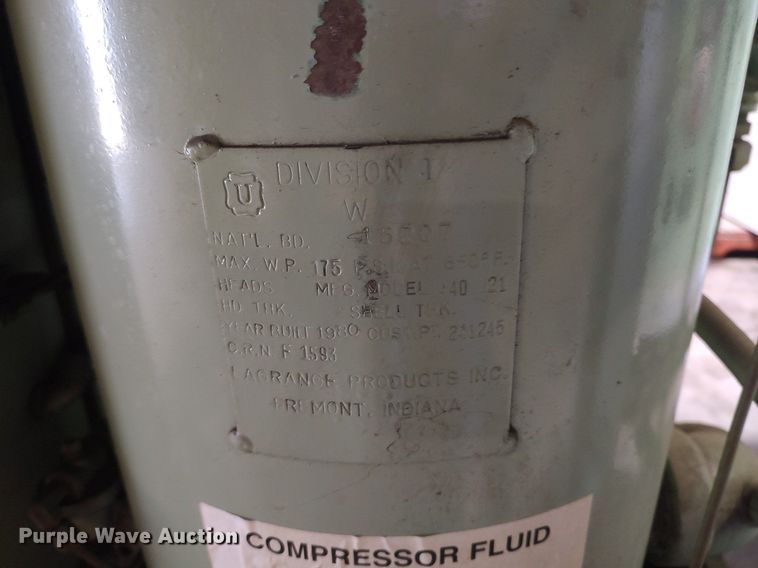 image for item LG9728 Sullair 12-50H  air compressor