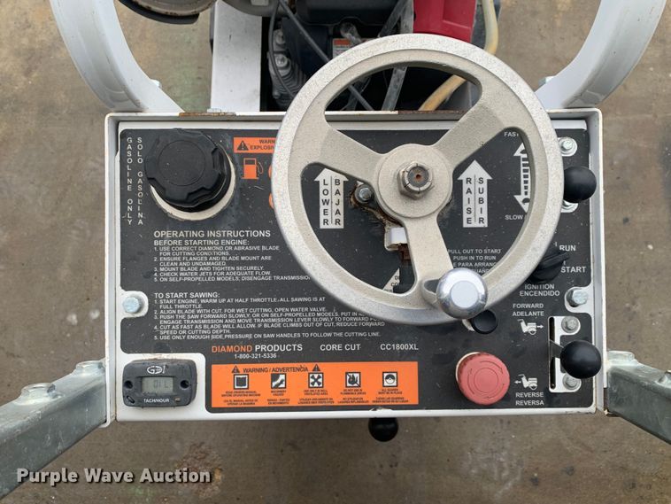 image for item LI9160 2010 Core Cut CC1800XL  concrete saw