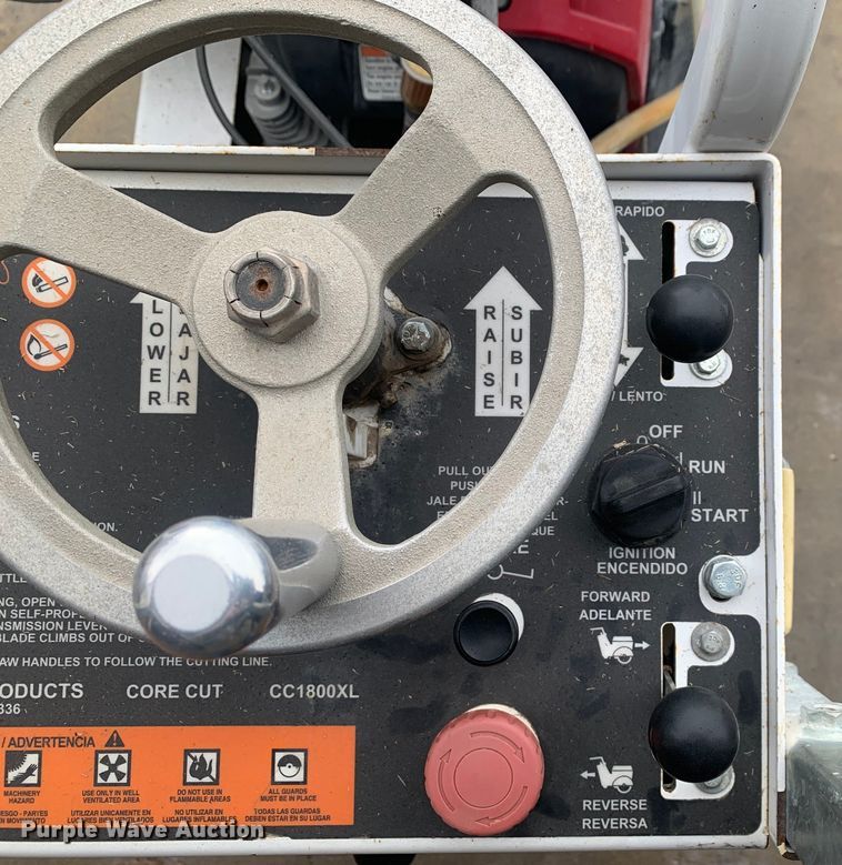 image for item LI9160 2010 Core Cut CC1800XL  concrete saw