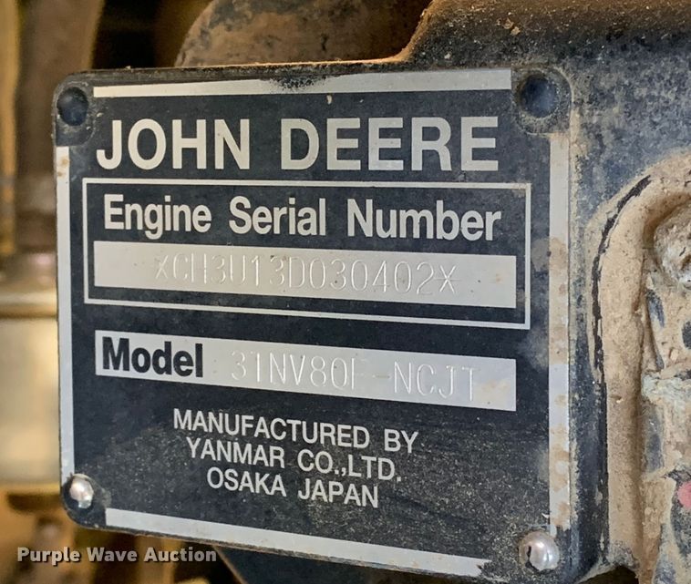 image for item LI9165 2015 John Deere 1025R  tractor