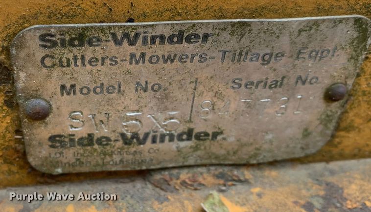 image for item LI9187 Side Winder SW5x5  rotary mower